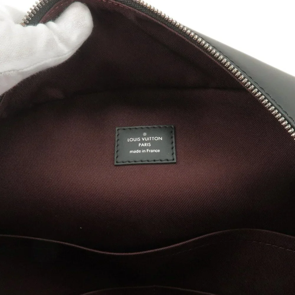 Macassar Josh Monogram Canvas Backpack - Picture 10 of 10